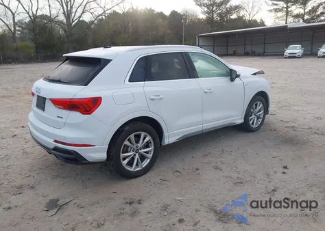 2022 Audi Q3 Premium 45 Tfsi S Line Quattro Tiptronic from USA, damaged, VIN WA1DECF30N1019620